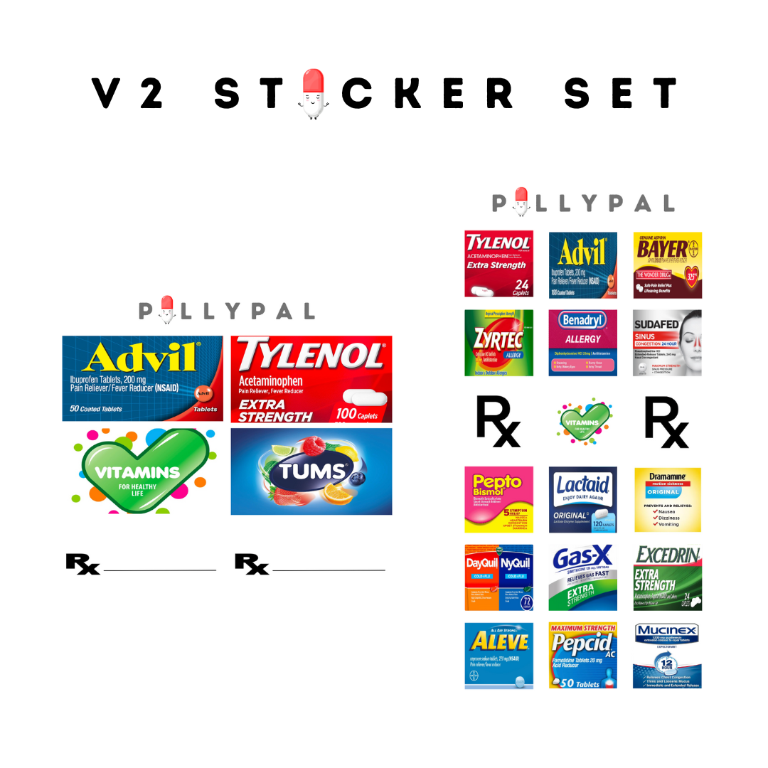 V2 OTC Sticker Set
