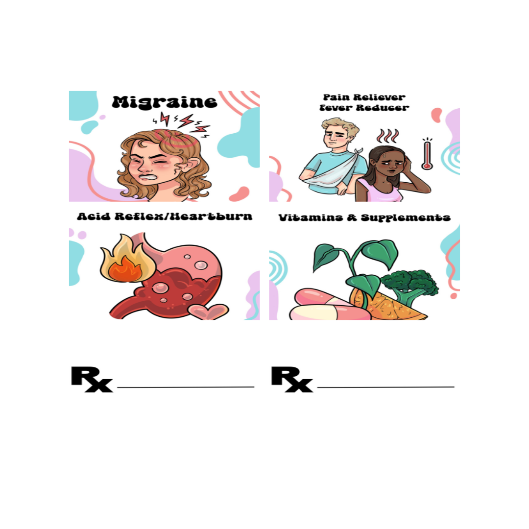 PillyPal V2 Generic Sticker Sheet (L)